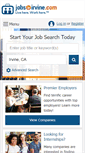 Mobile Screenshot of jobsinirvine.com